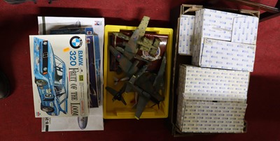Lot 1609 - Collection of loose and boxed model aircraft,...