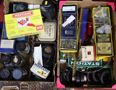 Lot 1620 - Collection of loose and partly used Meccano