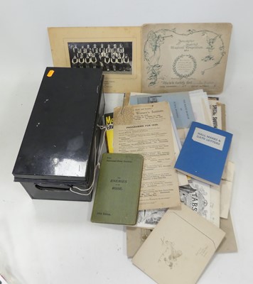 Lot 576 - A collection of ephemera, to include theatre...