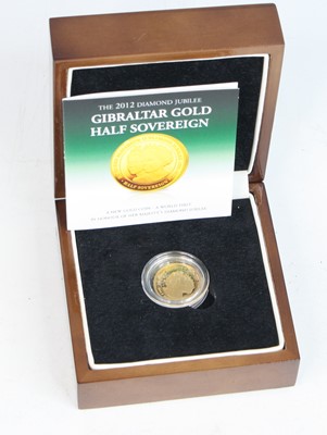 Lot 2052 - Gibraltar, 2012 Diamond Jubilee Gold Half...