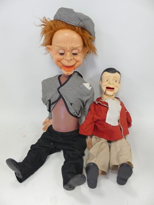 Lot 582 - A ventriloquist's dummy, circa 1970s, with...