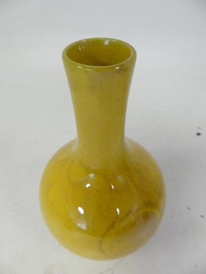 Lot 503 - A contemporary yellow glazed Chinese porcelain...