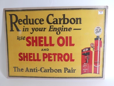 Lot 497 - A reproduction Shell Oil and Shell Petrol...