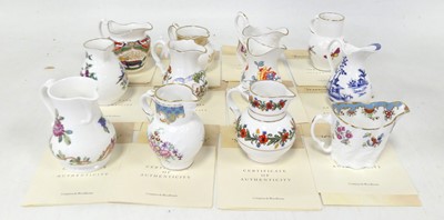 Lot 551 - A collection of twelve Royal Worcester...