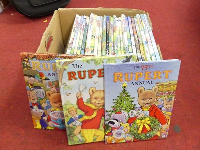 Lot 580 - Collection of post 2000 release Rupert the...
