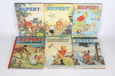 Lot 583 - Collection of 12 various Rupert the Bear...