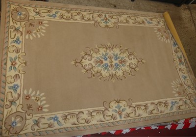 Lot 1260 - An Indian Akbar Superwash woollen rug, 240 x...