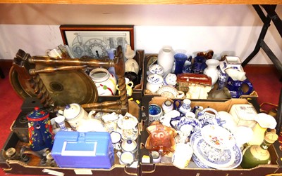 Lot 693 - A large collection of ceramics and glassware,...