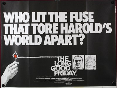 Lot 1032 - The Long Good Friday, 1980 UK quad film poster,...