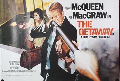 Lot 1007 - The Getaway, 1979 re-release, artwork by...