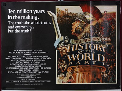 Lot 1024 - History of the World, Part One, 1981, UK quad...