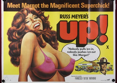 Lot 1014 - Up!, 1976, UK quad poster, starring Francesca "...