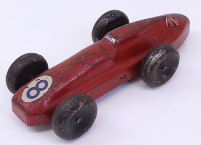 Lot 1775 - American? pressed steel model of Land Speed...
