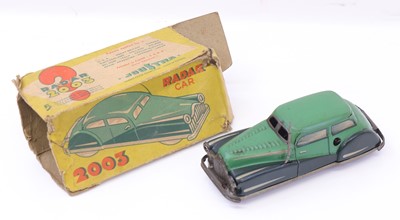 Lot 483 - Joustra No.2003 Radar Car, tinplate and...