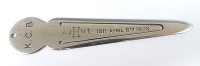 Lot 25 - A silver Wembley 1924 British Empire...