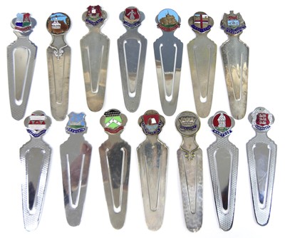 Lot 43 - A collection of mid-20th century white metal...