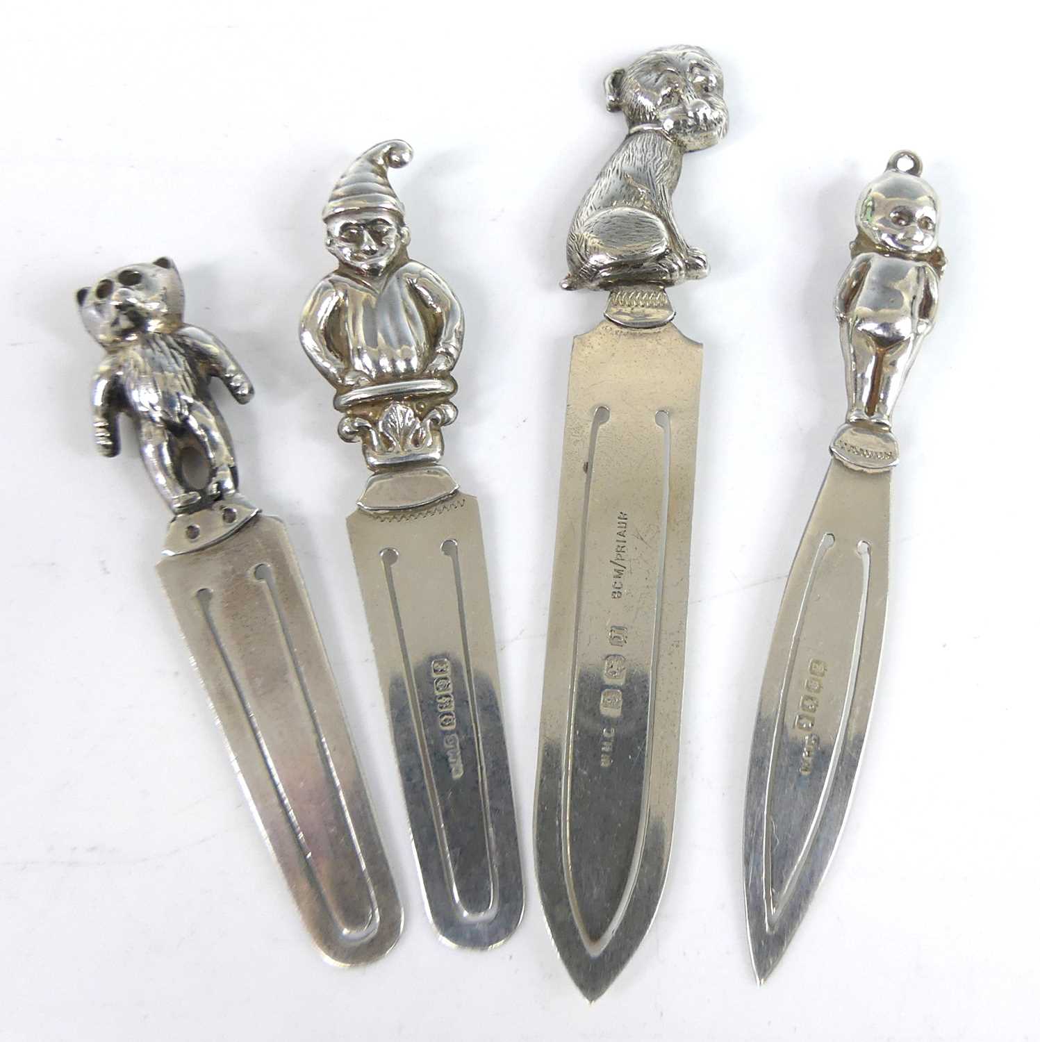 Lot 1 - A collection of four early 20th century silver...