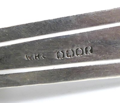 Lot 1 - A collection of four early 20th century silver...