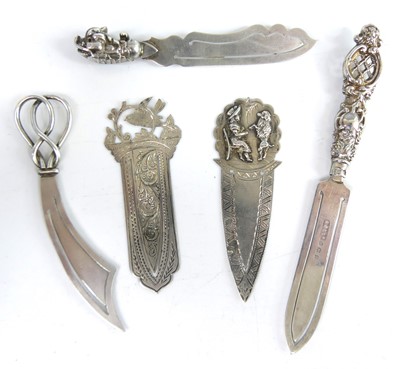 Lot 52 - A collection of five Victorian and later...