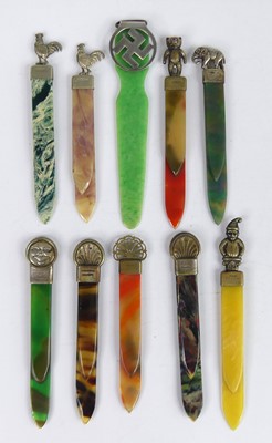 Lot 48 - A collection of early 20th century silver and...