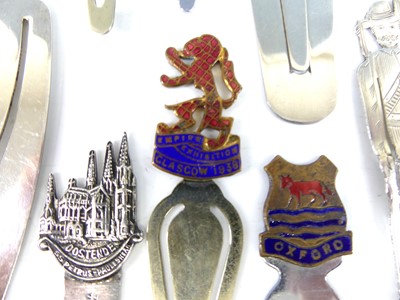 Lot 8 - A collection of early 20th century white metal...