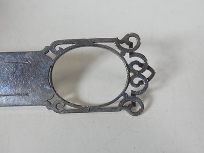 Lot 61 - A George V silver bookmark for the steamship S....