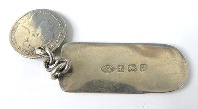 Lot 57 - Five early 20th century silver clip bookmarks,...