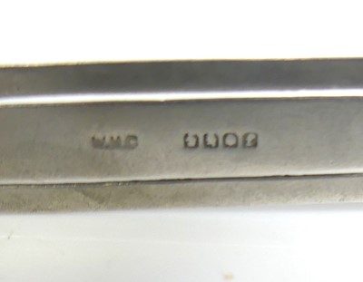 Lot 57 - Five early 20th century silver clip bookmarks,...