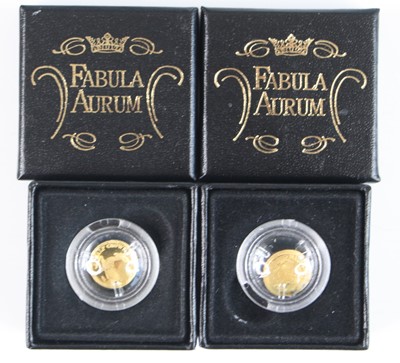 Lot 2066 - The London Mint Office, Fabula Aurum 2009 gold...