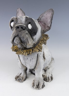 Lot 18 - Olivia Brown (contemporary) - a large painted...