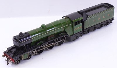 Lot 131 - Bassett-Lowke 0 Gauge 4-6-2 Loco and Tender...