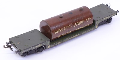 Lot 114 - Bassett-Lowke 0 gauge (Carette) Flatrol M...