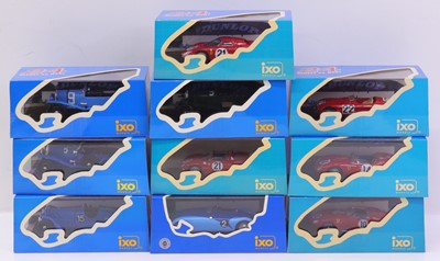 Lot 1926 - Ixo Models 1/43 scale group of 10 24-hour Le...