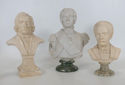 Lot 82 - A collection of reproduction busts, to include...