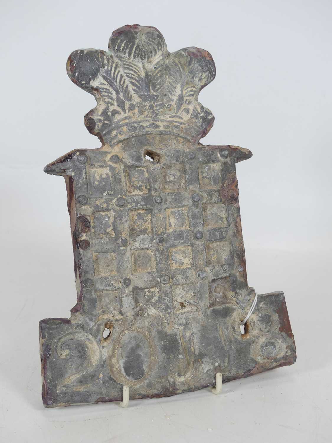 Lot 87 - A lead Westminster Insurance Office fire mark,...