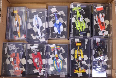 Lot 1942 - Minichamps 1/43 scale group of ten Formula One...
