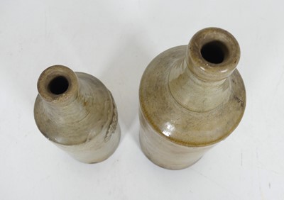 Lot 95 - Two 19th century stoneware bottles, each with...