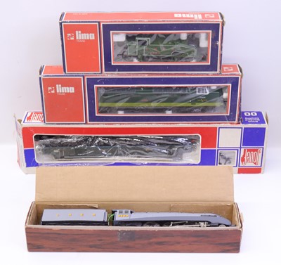 Lot 549 - Four 00 gauge 2-rail locos: Lima Deltic 2-tone...