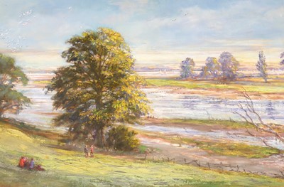 Lot 1003 - Anthea Durose (1933-2024) - The river Deben,...