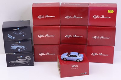 Lot 1976 - Solido 1/43 scale collection of mostly Alfa...