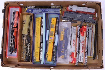 Lot 903 - Tray of HO Scale American Outline Steam and...