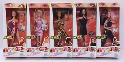 Lot 1873 - Galoob Spice Girls set of 5 Dolls to include:...