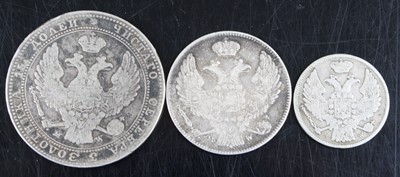 Lot 2007 - Congress Kingdom of Poland, 1837 5 zlotys, obv:...