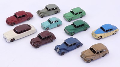 Lot 308 - Dinky Toys loose diecast group, 10 examples,...