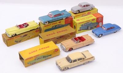 Lot 1187 - 6 various boxed and part boxed Dinky Toy...