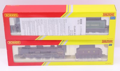 Lot 92 - Two Hornby Railroad 00 gauge locos to include...