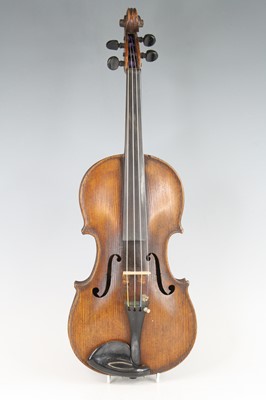 Lot 1314 - An early 20th century Continental violin,...