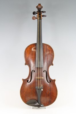 Lot 1291 - An early 20th century Continental violin,...