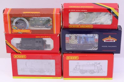 Lot 571 - Six small Hornby 00 Gauge locos, to include an...