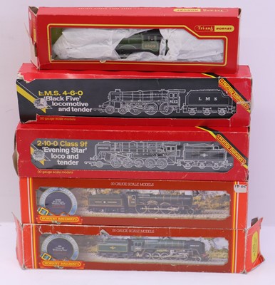 Lot 89 - Five Hornby 00 gauge 1980s locomotives to...